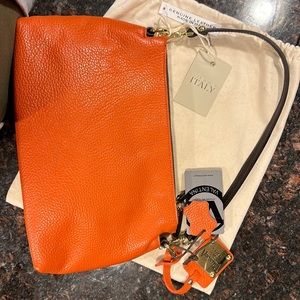 NWT VALENTINA LEATHER CROSSBODY SHOULDER BAG PURSE